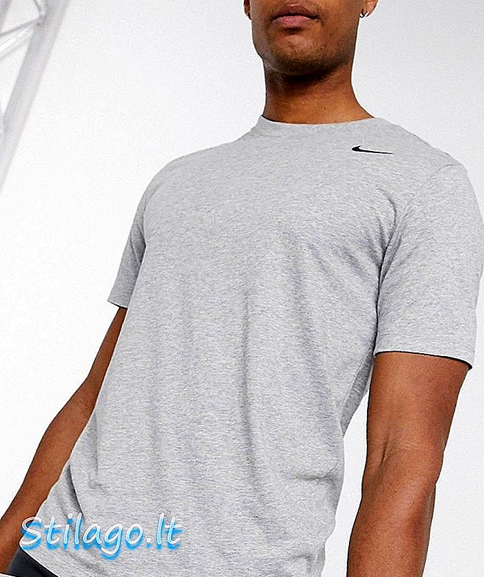 „Nike Training Tall“ marškinėliai pilkos spalvos