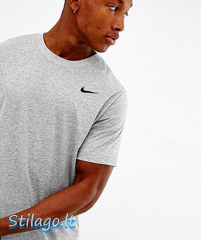 Nike Training Dri-FIT 2.0 t-shirt en gris-noir