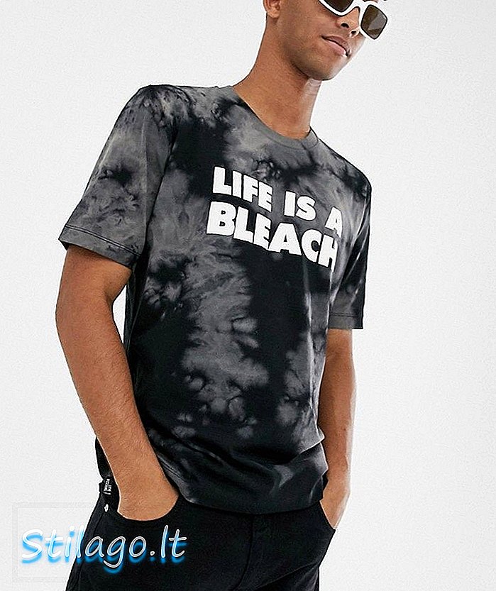 Liebe Moschino Print T-Shirt in schwarz