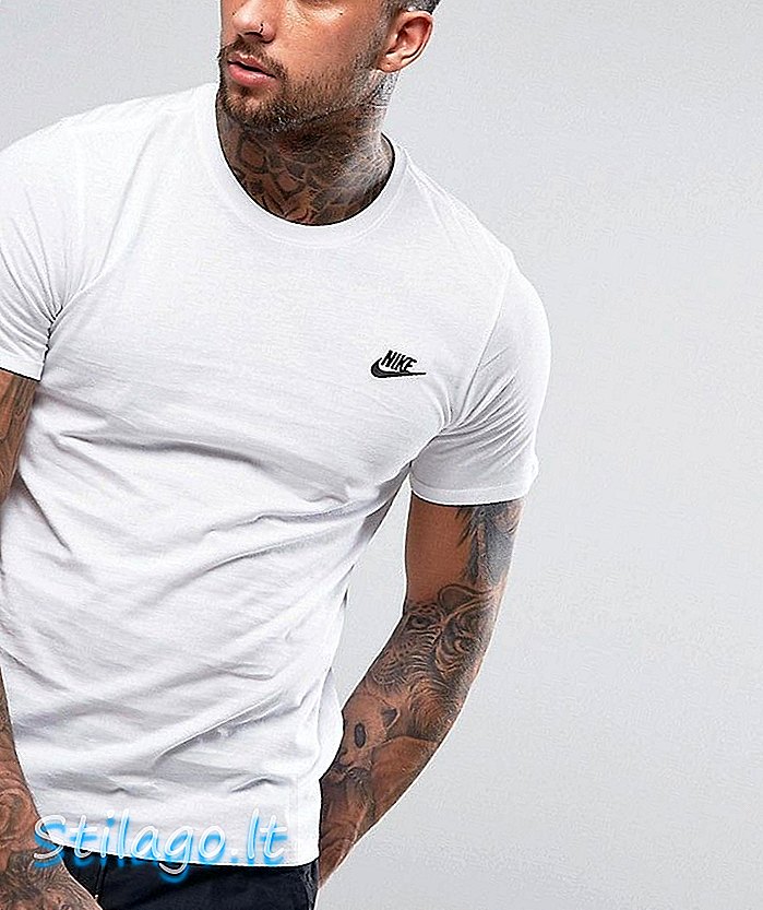 Tričko Nike futura v bílém 827021-100