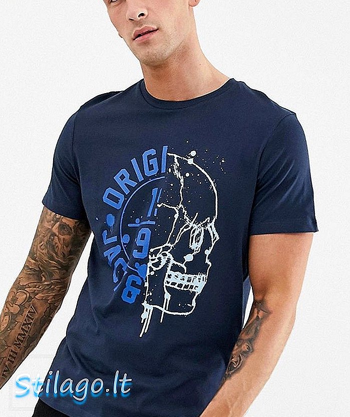 T-Shirt-Navy blu Jack e Jones