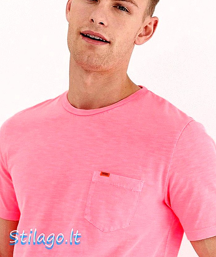 Карманная футболка Superdry Pink