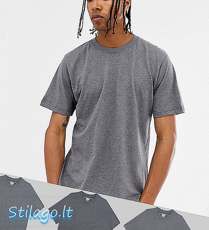 Dickies 3 pakuočių marškinėliai pilkos spalvos
