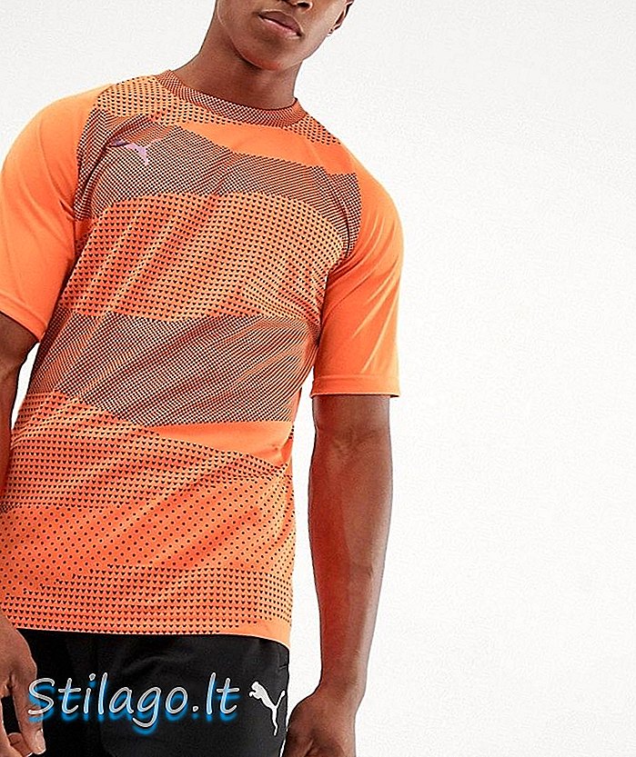 Puma ftblnxt grafisk t-shirt i orange