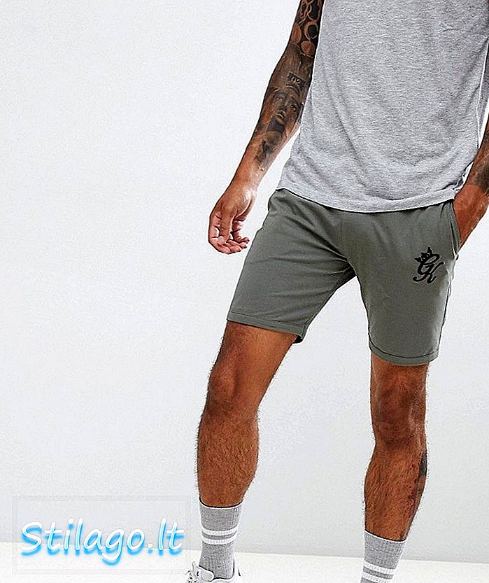 Gym King trekksko-shorts i grått