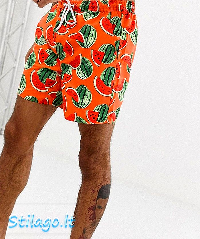 กางเกงว่ายน้ำแตงโม French Connection - สีส้ม