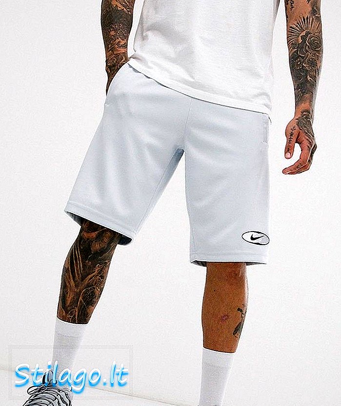 Shorts Nike Re-Issue em cinza