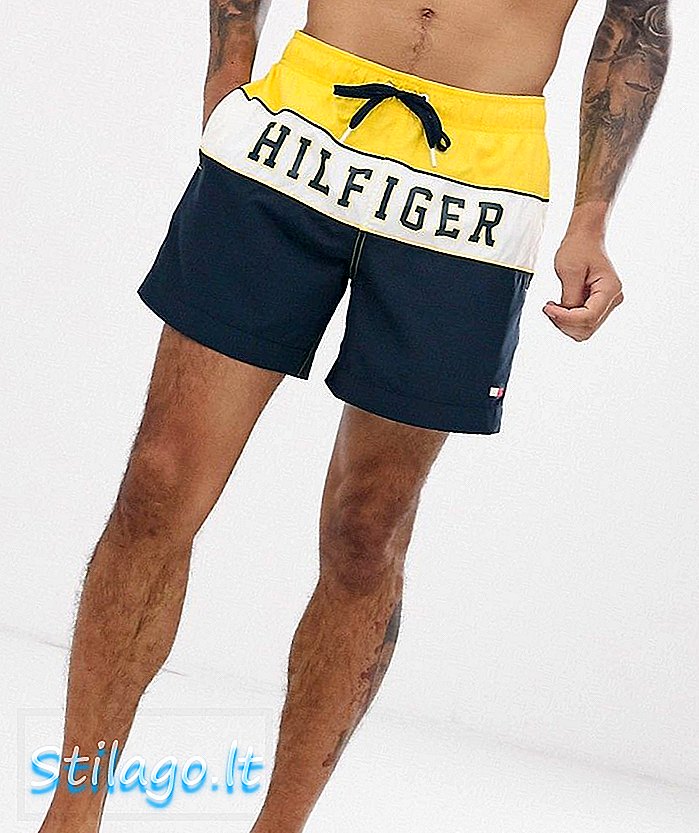Celana renang logo Tommy Hilfiger - Navy