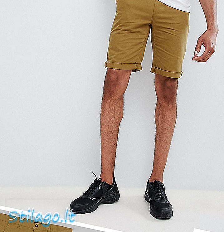 D-Struct TALL Chino Shorts 2 Pack-Πράσινο