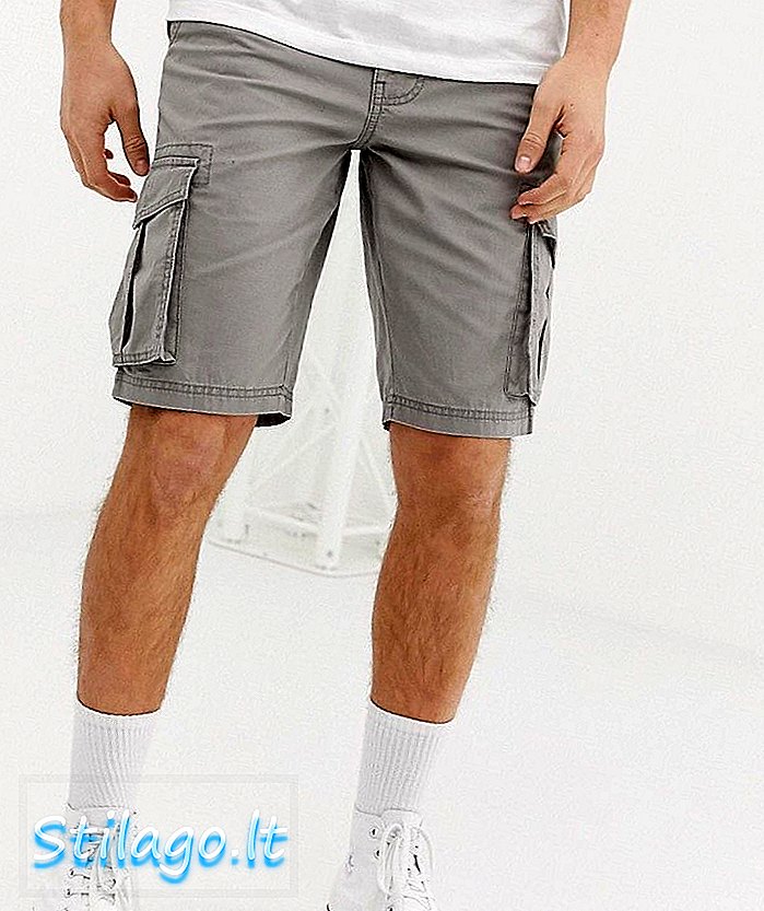 D-Struct kratke hlače-siva