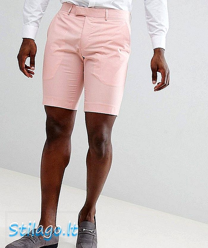 Farah Skinny Shorts In Pink