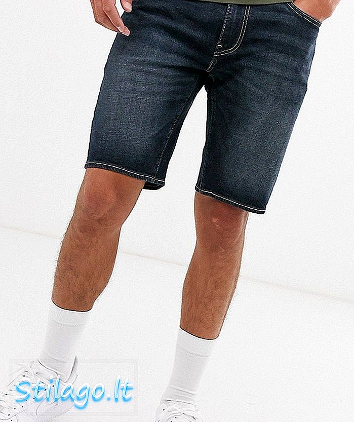 Pantalones cortos de mezclilla levi's 502 tape up up indigo-Blue