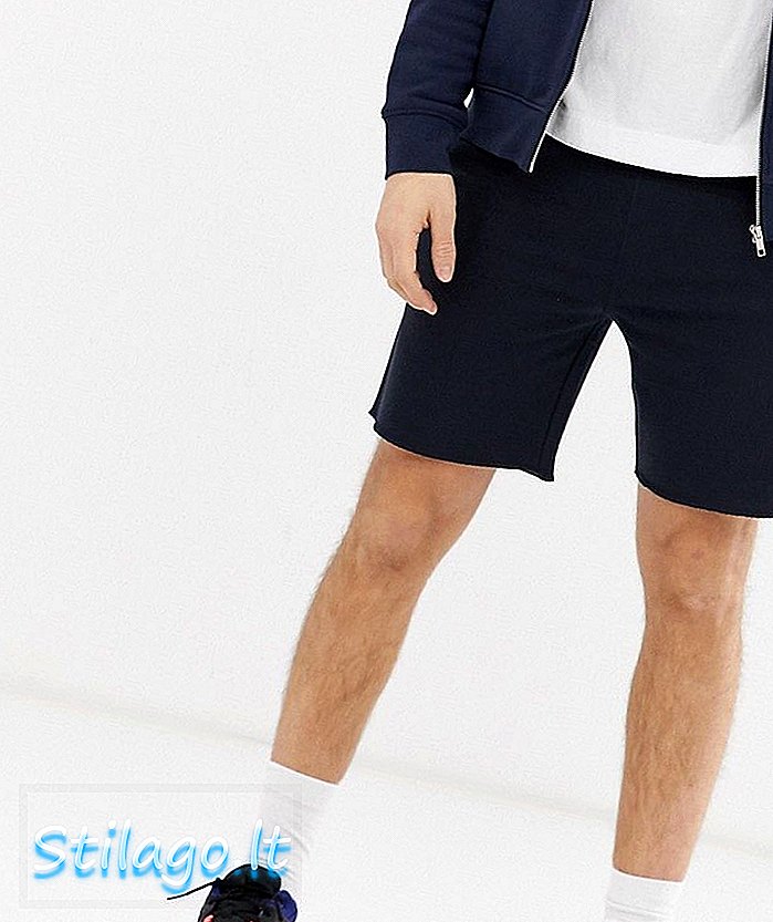 Shorts de jogging Pull & Bear em azul marinho
