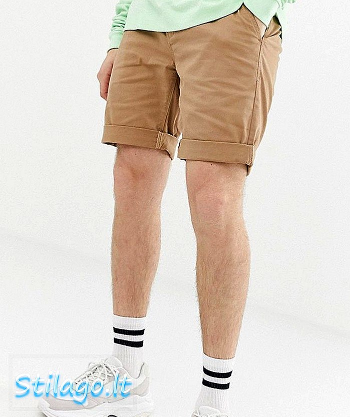 Tommy Jeans essential chino short in bruin