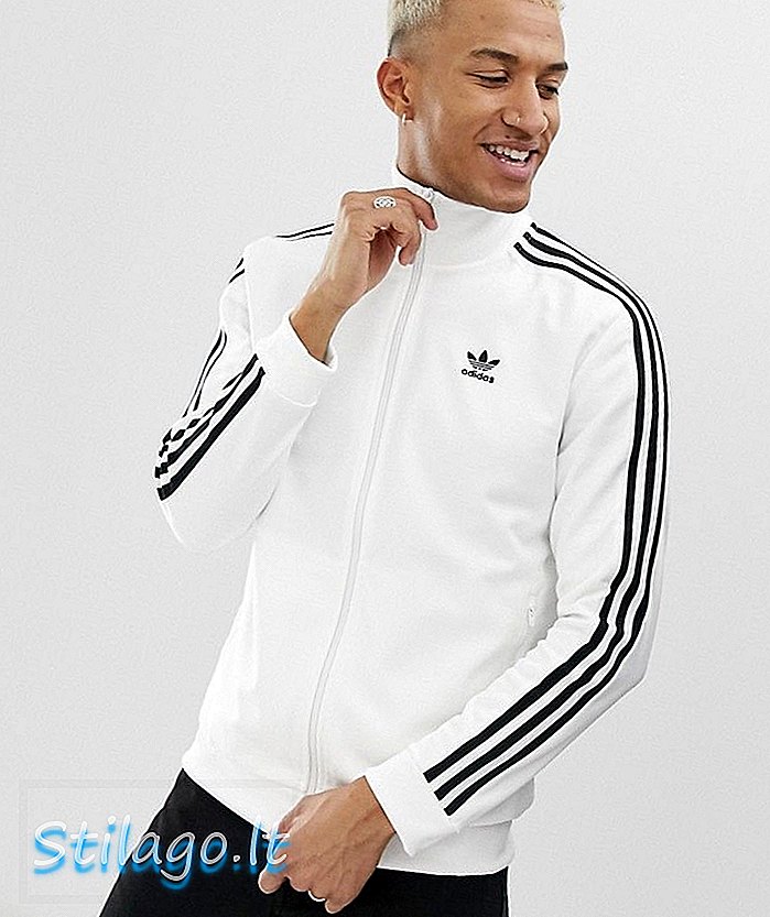 Яке adidas Originals Beckenbauer Track Бяло