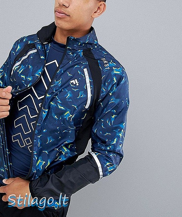 FIRST All Over Print Tech Jacket-Multi