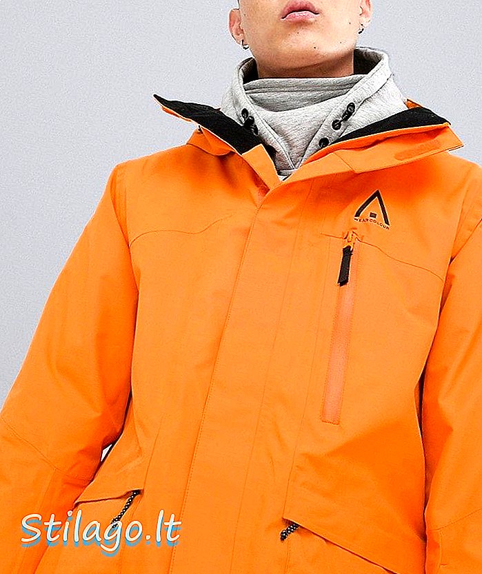 Noś kolorową kurtkę Ace w kolorze pomarańczowym