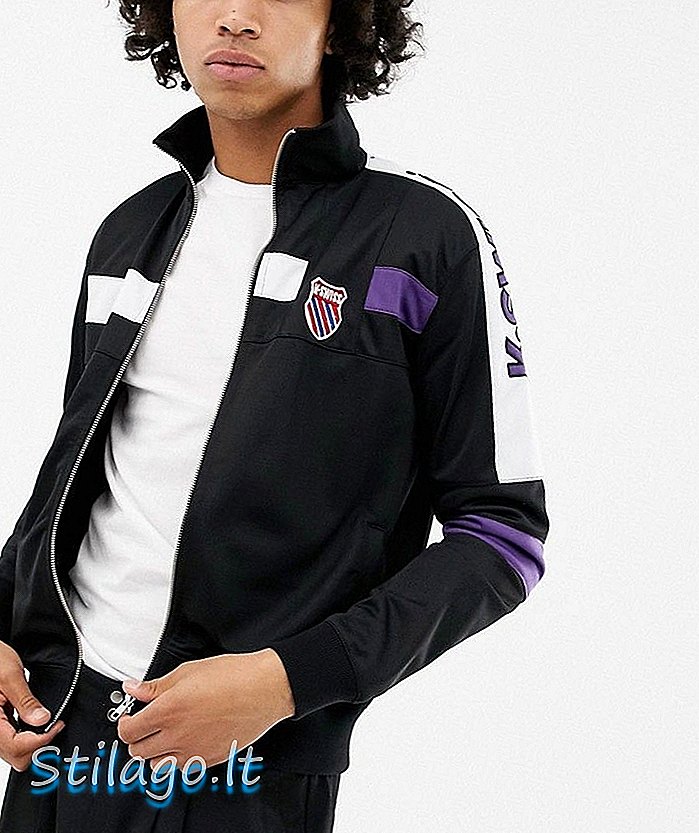 K-Swiss Oakland Track Jacket In Black