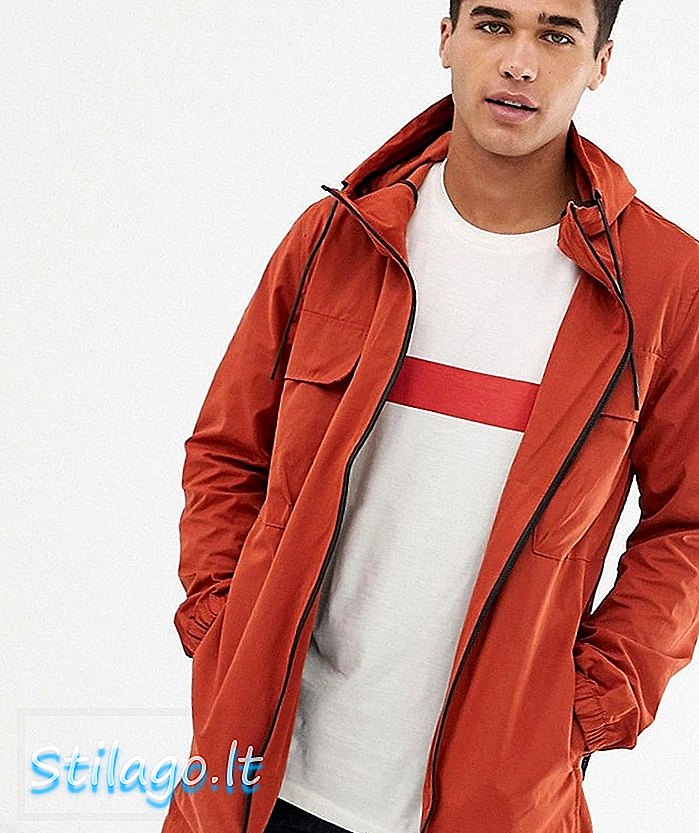 Jaket Parka Ringan-Struct-Red