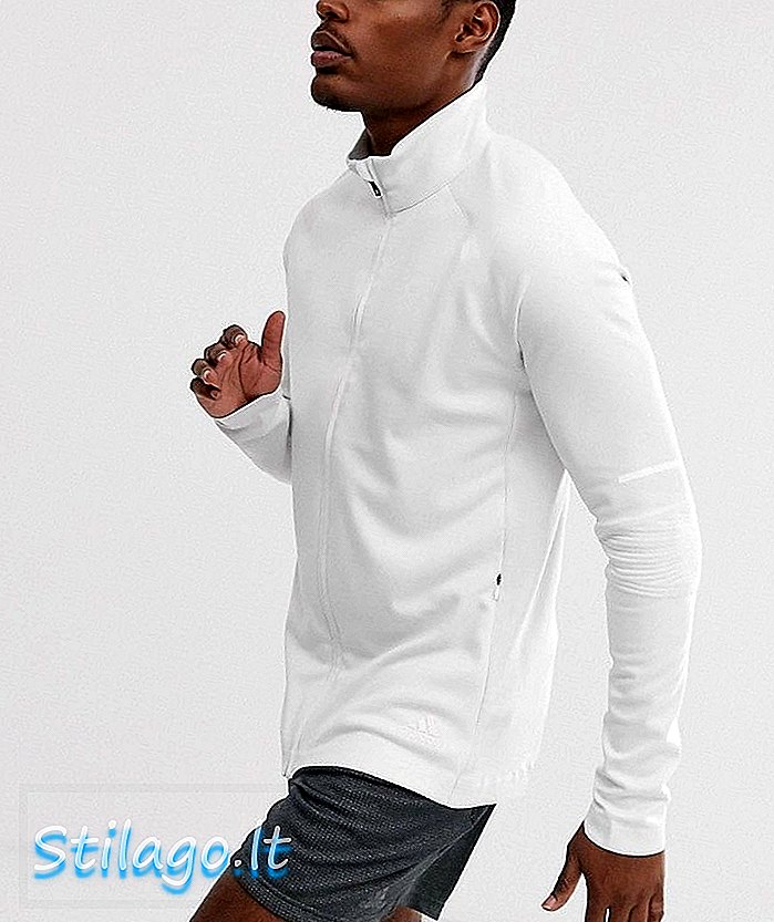 trkaća jakna adidas PHX u bijeloj boji
