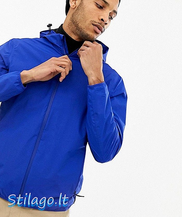 Seçilmiş Homme teknik dikiş mühürlü ceket-Mavi