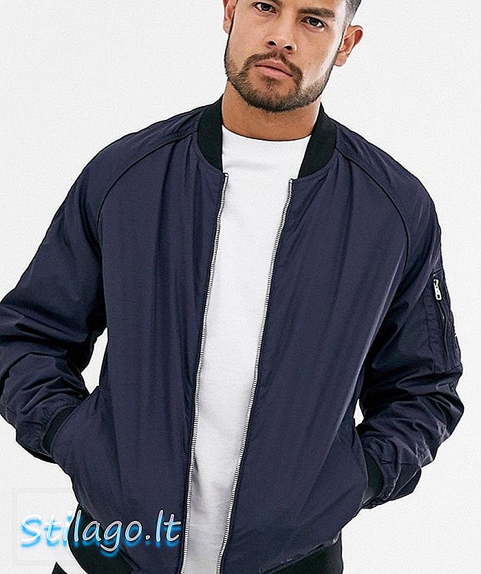 Calvin Klein Omri bomber jacket-Navy