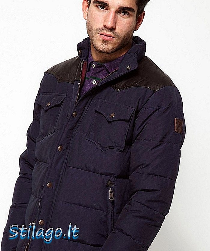 Penfield Stapleton Insulated Jacket-Blue