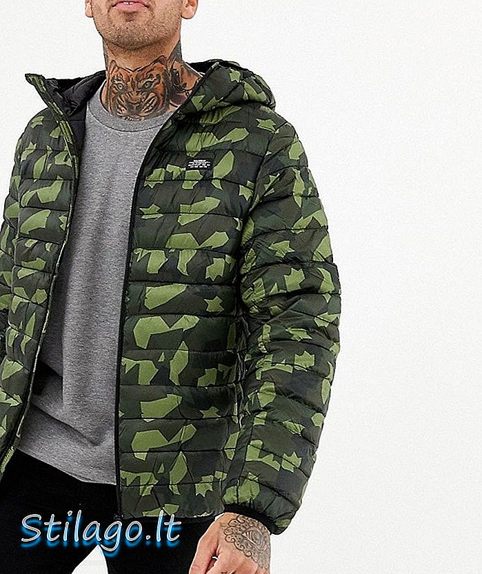 Pull & Bear dvesma jaka ar kapuci gaiši zaļā krāsā