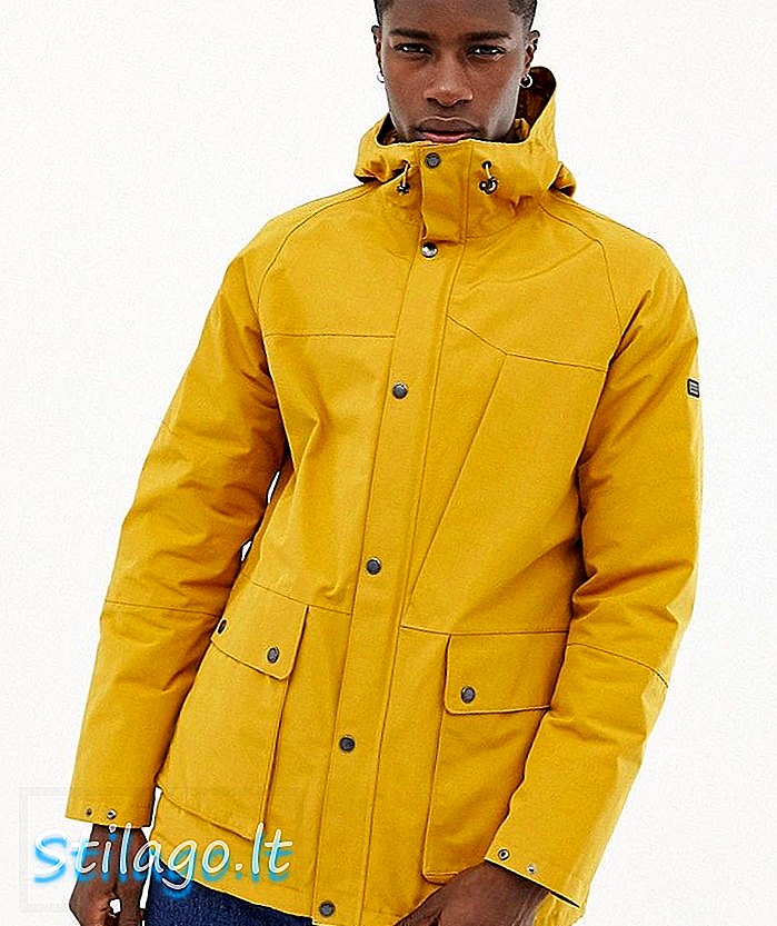 Vodotesna jakna Barbour International Ridge v rumeni barvi