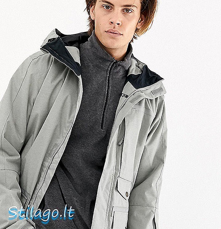 Серый лыжная куртка DC Shoes Servo