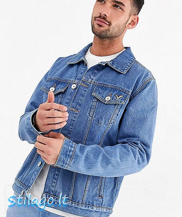 Voi Jeans light denim jacket - Biru