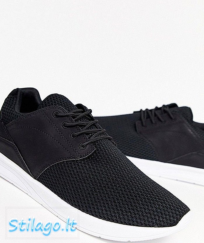 Siyah Pull & Bear spor ayakkabı