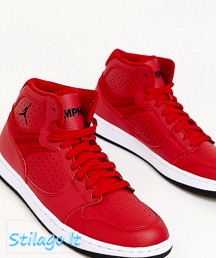 Trenéři Nike Jordan Access v červené barvě