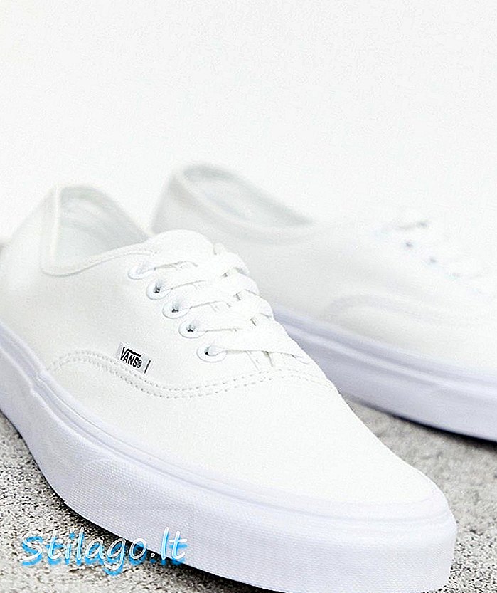 Autentyczne buty sportowe Vans w kolorze białym