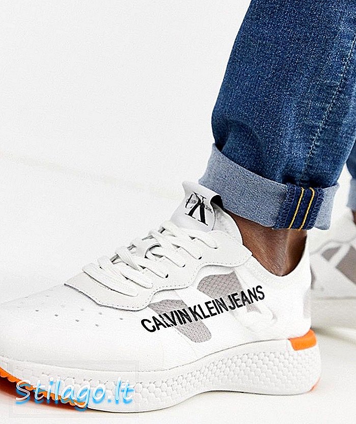 Zapatillas de deporte blancas de Calvin Klein Alban