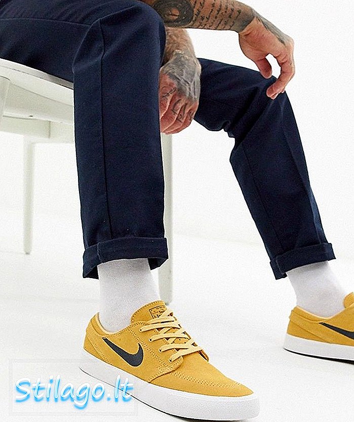 Nike SB Zoom Janoski berwarna kuning