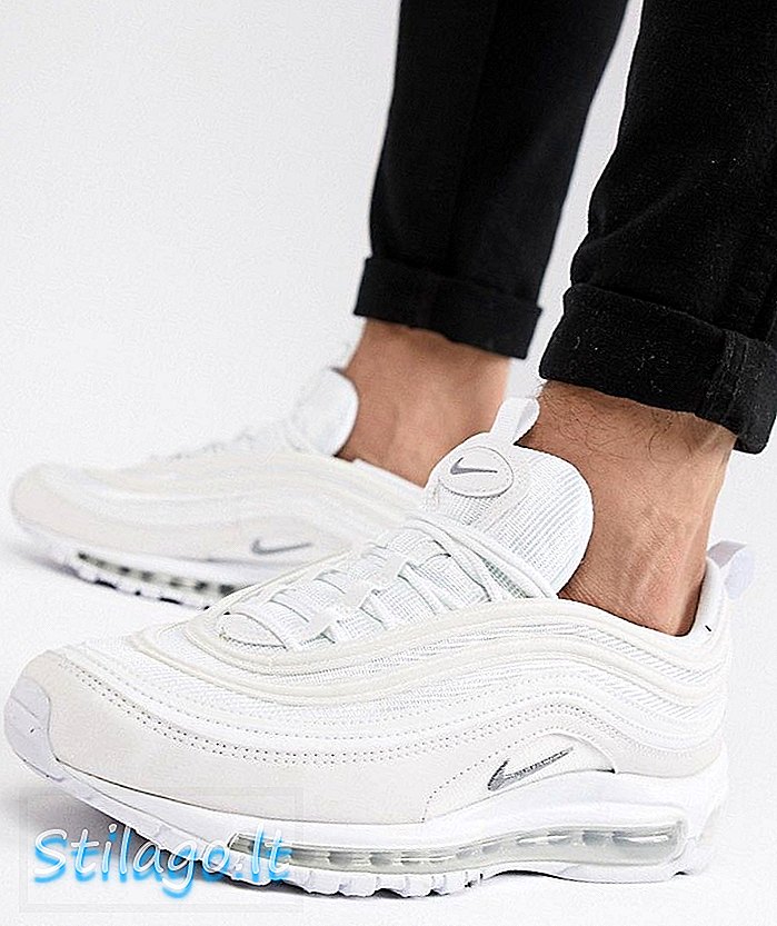 Nike Air Max 97 Trainers In White 921826-101