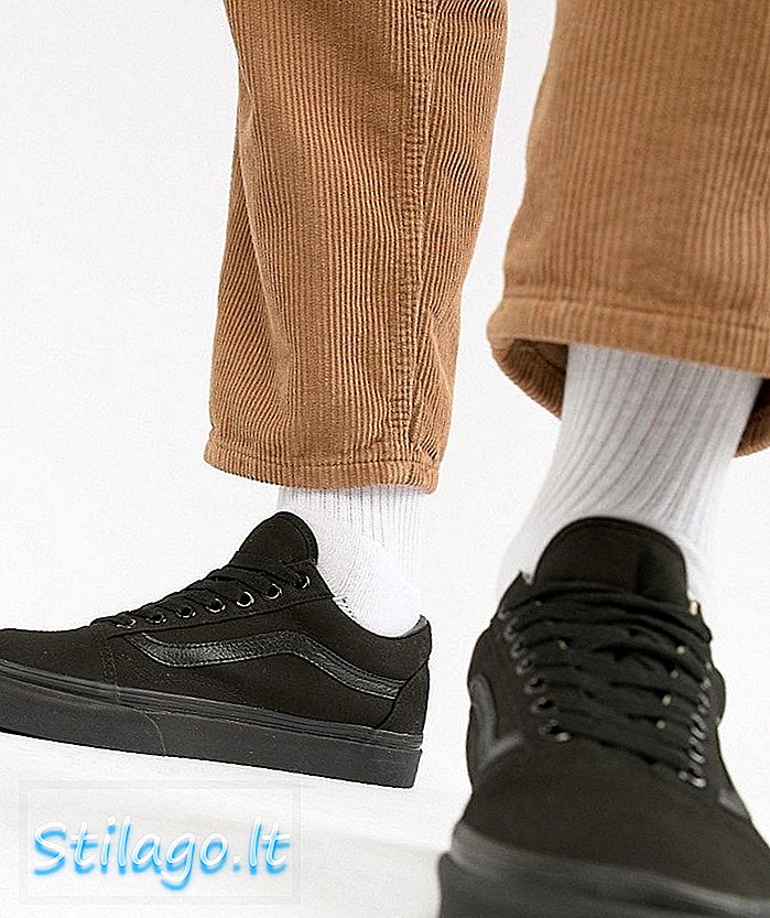 Vans Old Skool trenažieri melnā krāsā vd3hbka