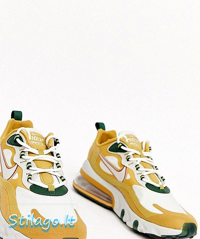 Nike Air Max 270 React sneakers in goud AO4971-700